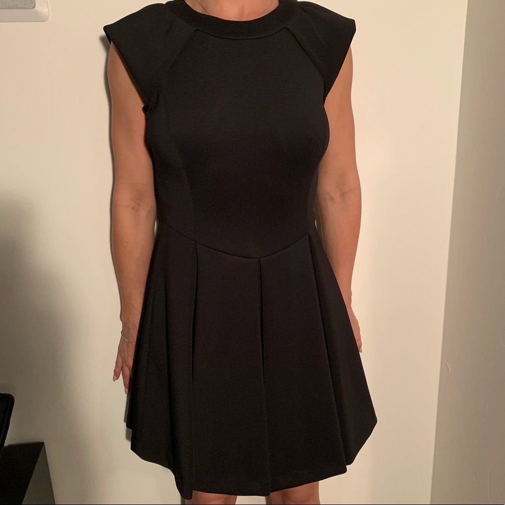 Classic black dress. Amazing material